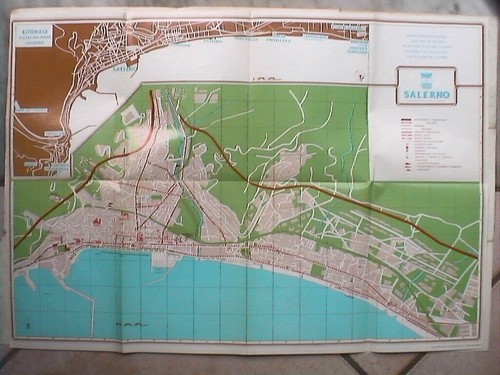 Vecchia mappa salerno - di,
