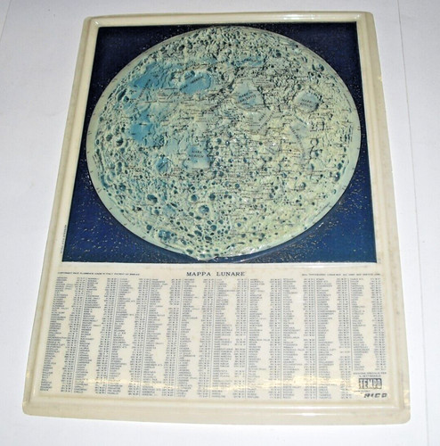 Mappa lunare edizione - mappa,