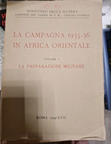 Campagna 1935 in - in, africa