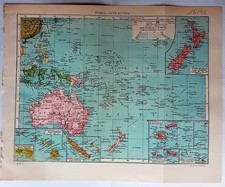 15196 MAPPA  OCEANIA (CARTA