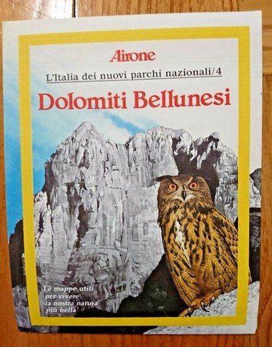 Mappa dolomiti bellunesi - dolomiti,