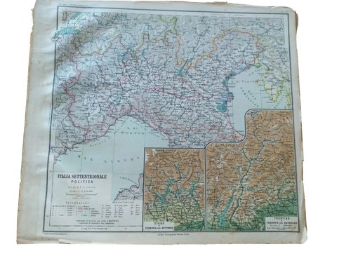 1895 mappa italia - 1895,