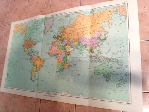 Planisfero 1940 mappa - 1940, politica