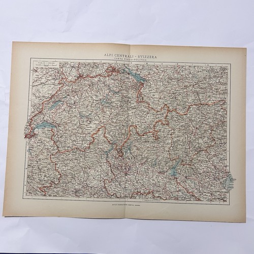 Carta alpi centrali - alpi,