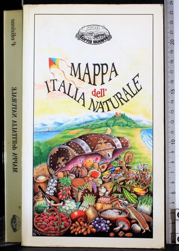 Mappa dell italia naturale - mappa,