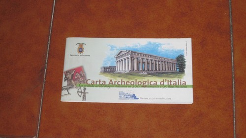 Carta archeologica italia - carta, d'italia
