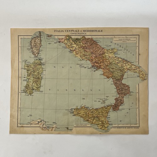 Mappa antica italia - mappa,