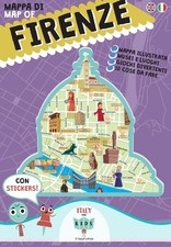 Mappa di Firenze illustrata -